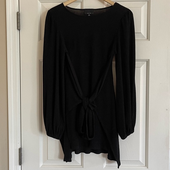 Vici Esme ballon sleeve tie front knit dress - Picture 8 of 10